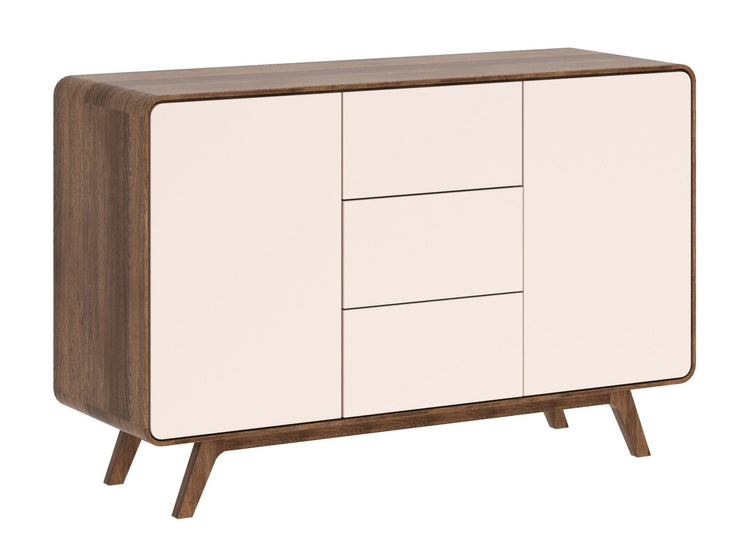 Asiago 2 Door 3 Drawer Sideboard - Smoked Oak