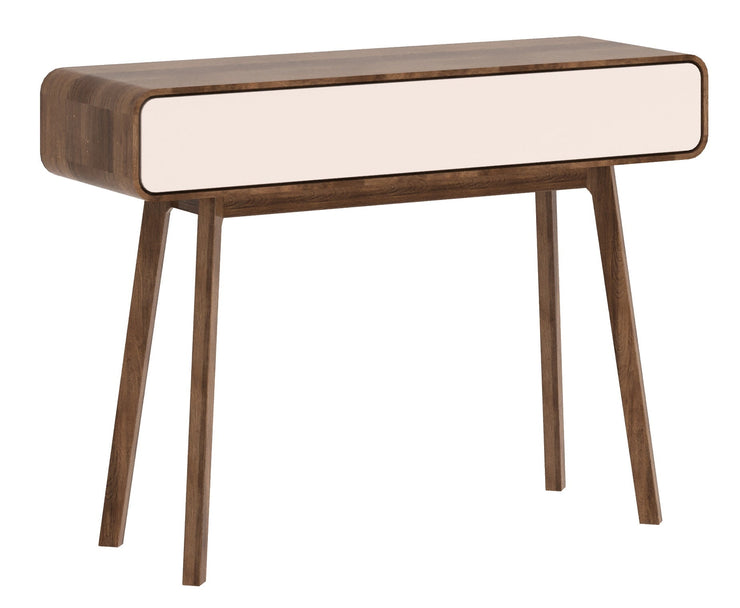 Asiago Console Table - Smoked Oak