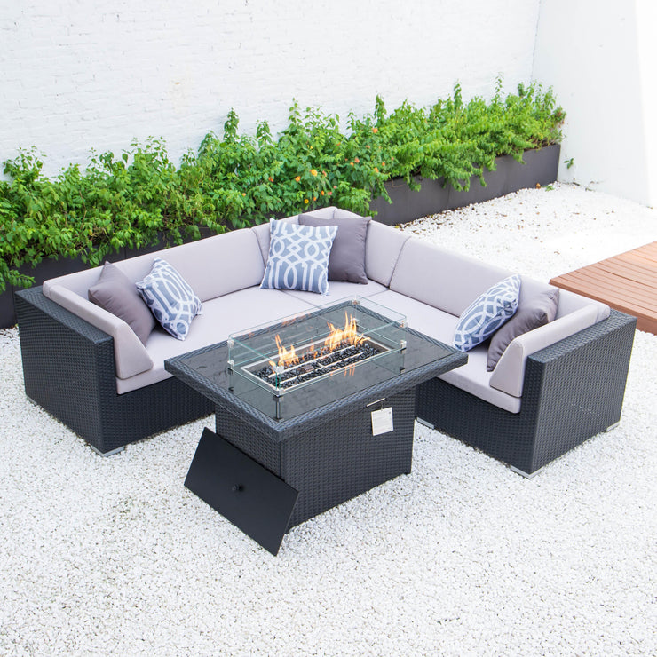 Oslo Casual Dining Firepit Set