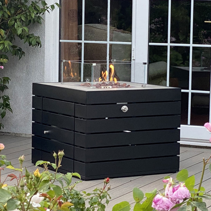 Muztag Oslo Gas Fire Pit Table