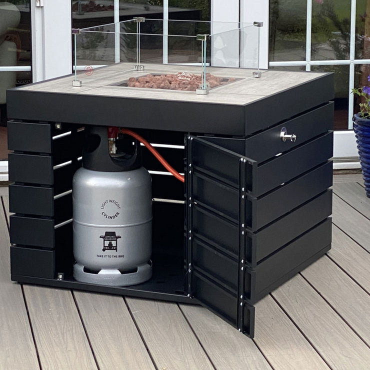 Muztag Oslo Gas Fire Pit Table