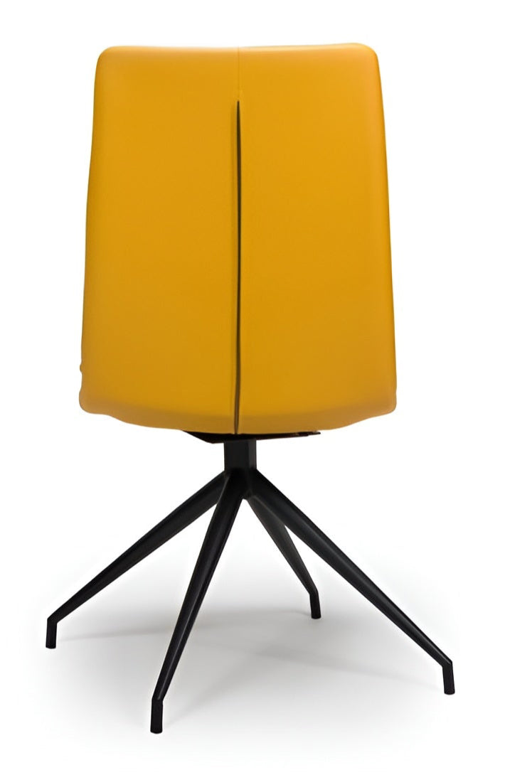 Nobo Swivel Dining Chair - Ochre Set of 2
