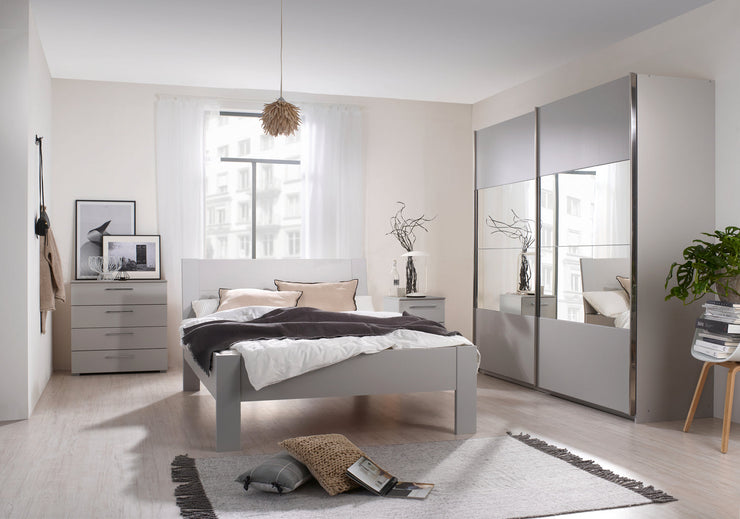 Rauch Ellesse 2 Door Sliding Mirrored Wardrobe
