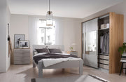 Rauch Ellesse 2 Door Sliding Mirrored Wardrobe