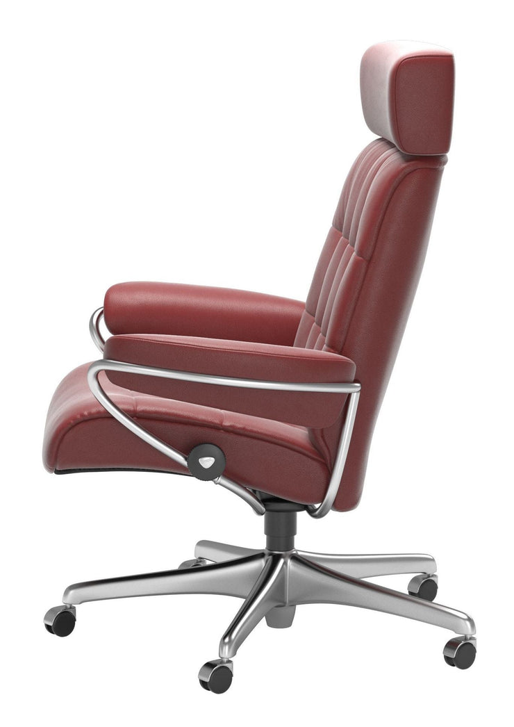 Stressless London Office Chair with Adjustable Headrest