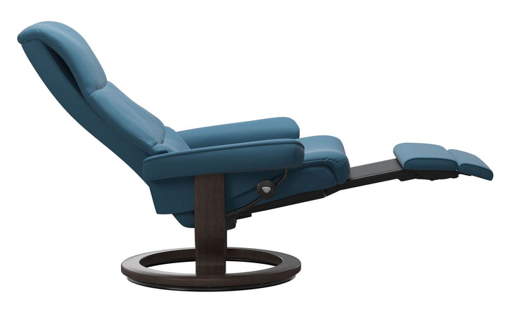 Stressless View Classic Chair with Power Leg & Back