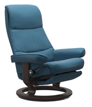Stressless View Classic Chair with Power Leg & Back