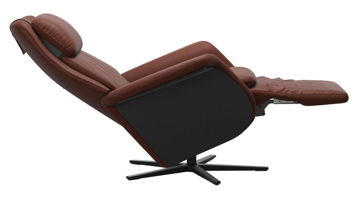 Stressless® Sam Power Sirus Base Chair with Wood