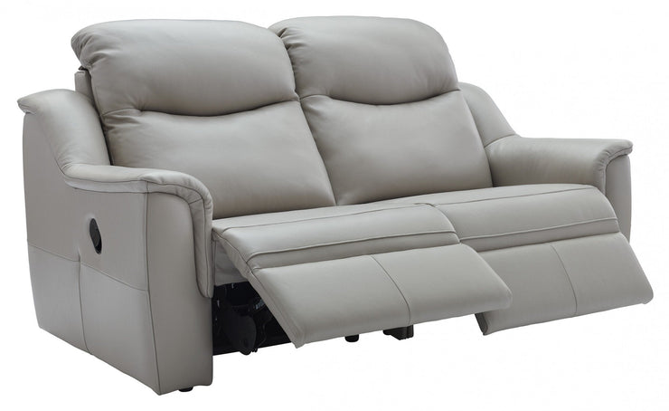 G Plan Firth Leather 3 Seater Power Recliner Sofa