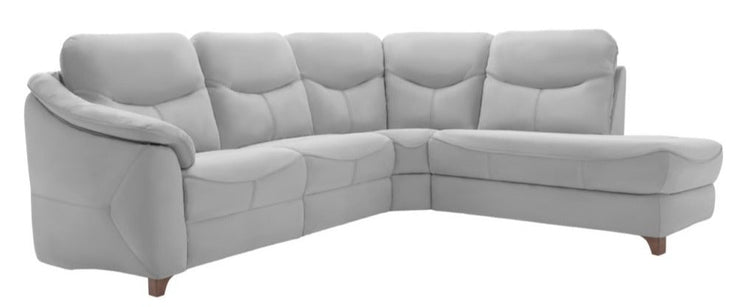 G Plan Jackson Leather Left Hand Facing Chaise Corner Sofa