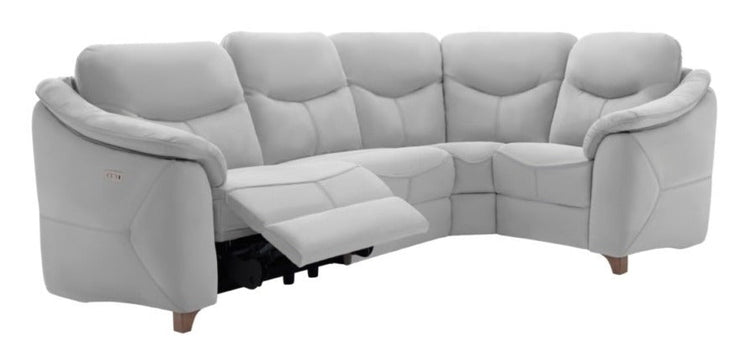 G Plan Jackson Leather Left Hand Facing Single Recliner Corner Sofa