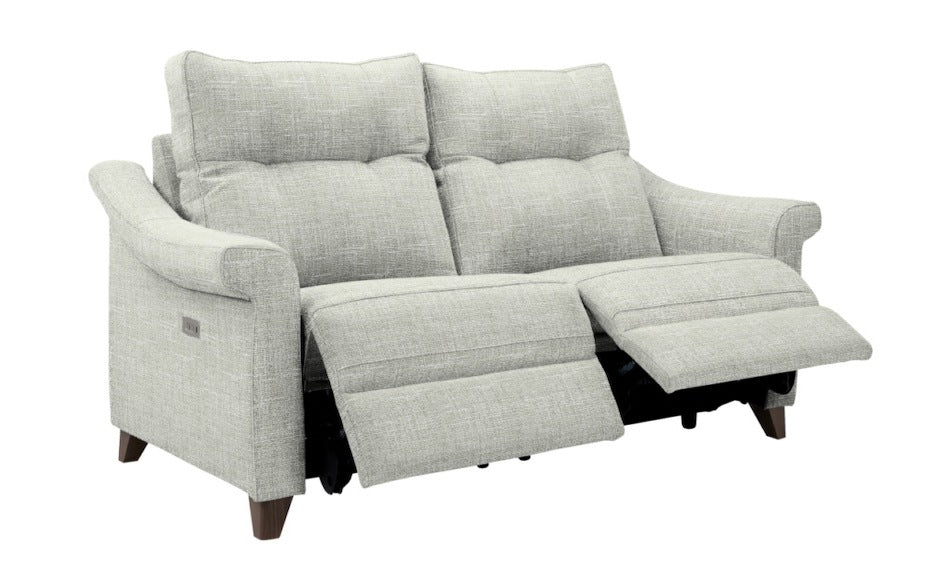 G Plan Riley Fabric 2 Seater Recliner Sofa – Skidmores Ltd