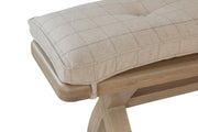Holland 2m Bench Cushion Only – Natural Check