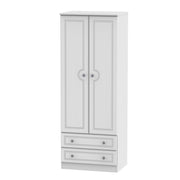 Pembroke 2 Door 2 Drawer Tall Wardrobe