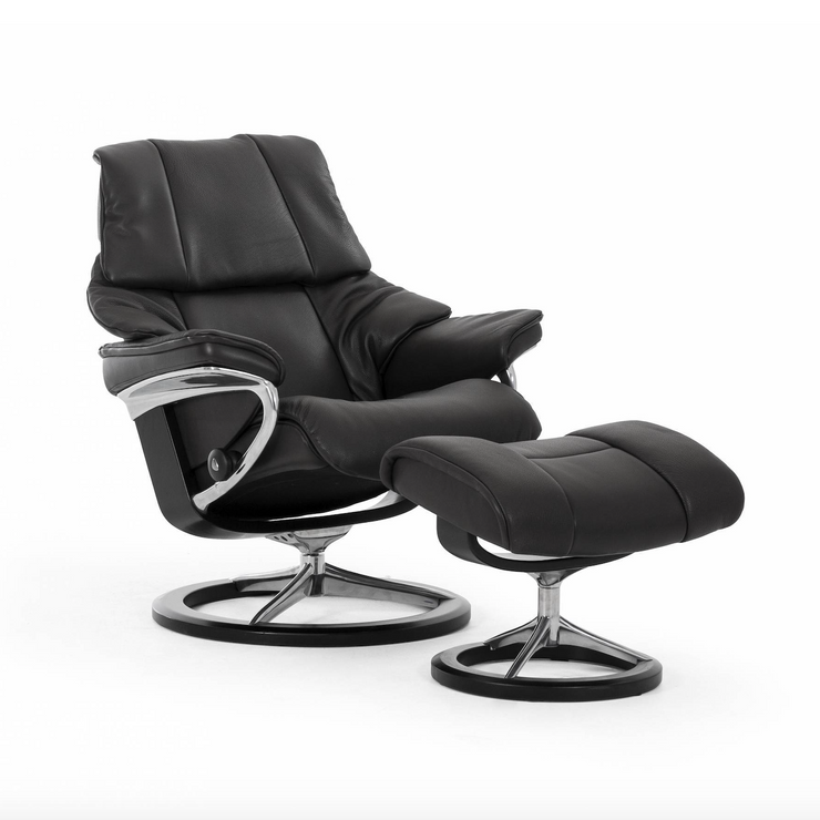 Stressless Reno Signature Chair and Footstool