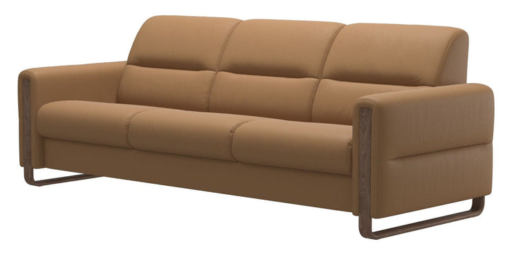 Stressless Fiona 3 Seater Sofa - Wooden Arm