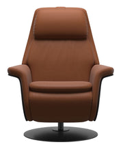 Stressless® Sam Power Disc Base Chair with Wood