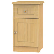 Warwick 1 Door 1 Drawer Bedside Cabinet