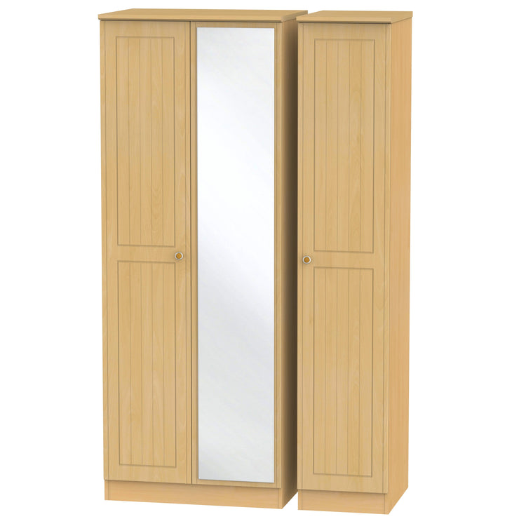 Warwick 3 Door Tall Mirror Wardrobe